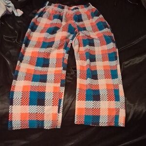 Cat & Jack Colorful Plaid Pajama Bottoms